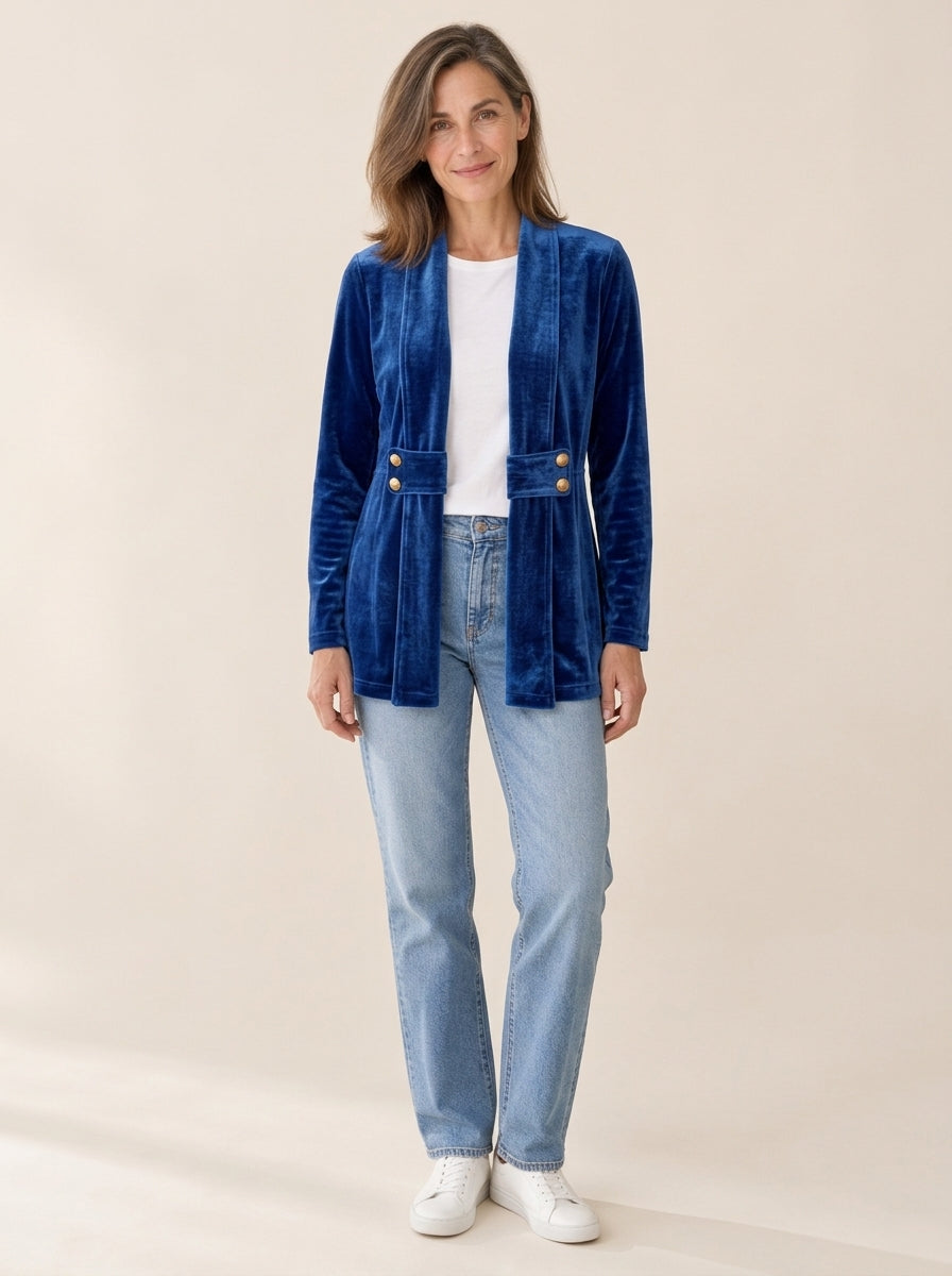 Holliwell | Veste à revers boutonnés