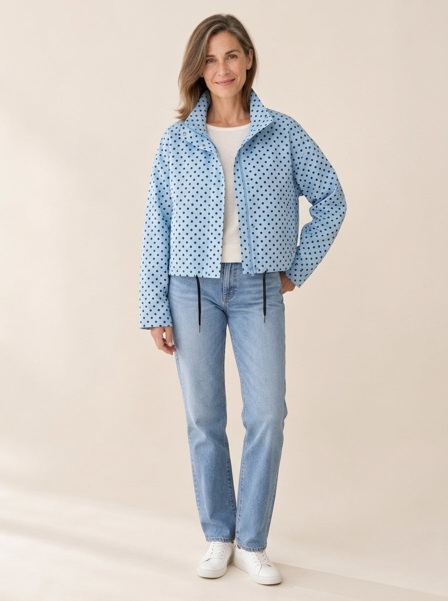Bérénice | Bomber oversize à pois