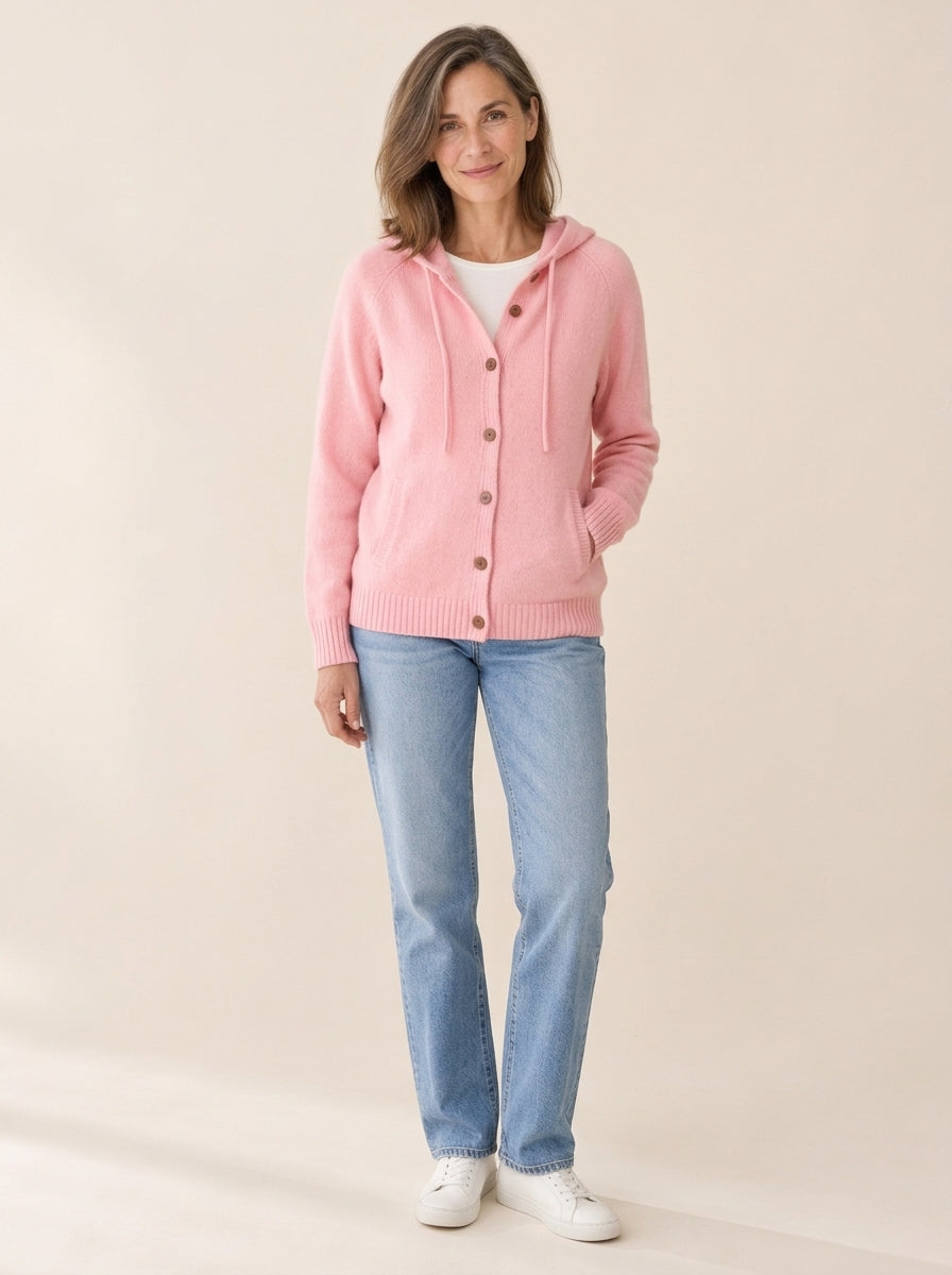 Brenda | Gilet à capuche douillet
