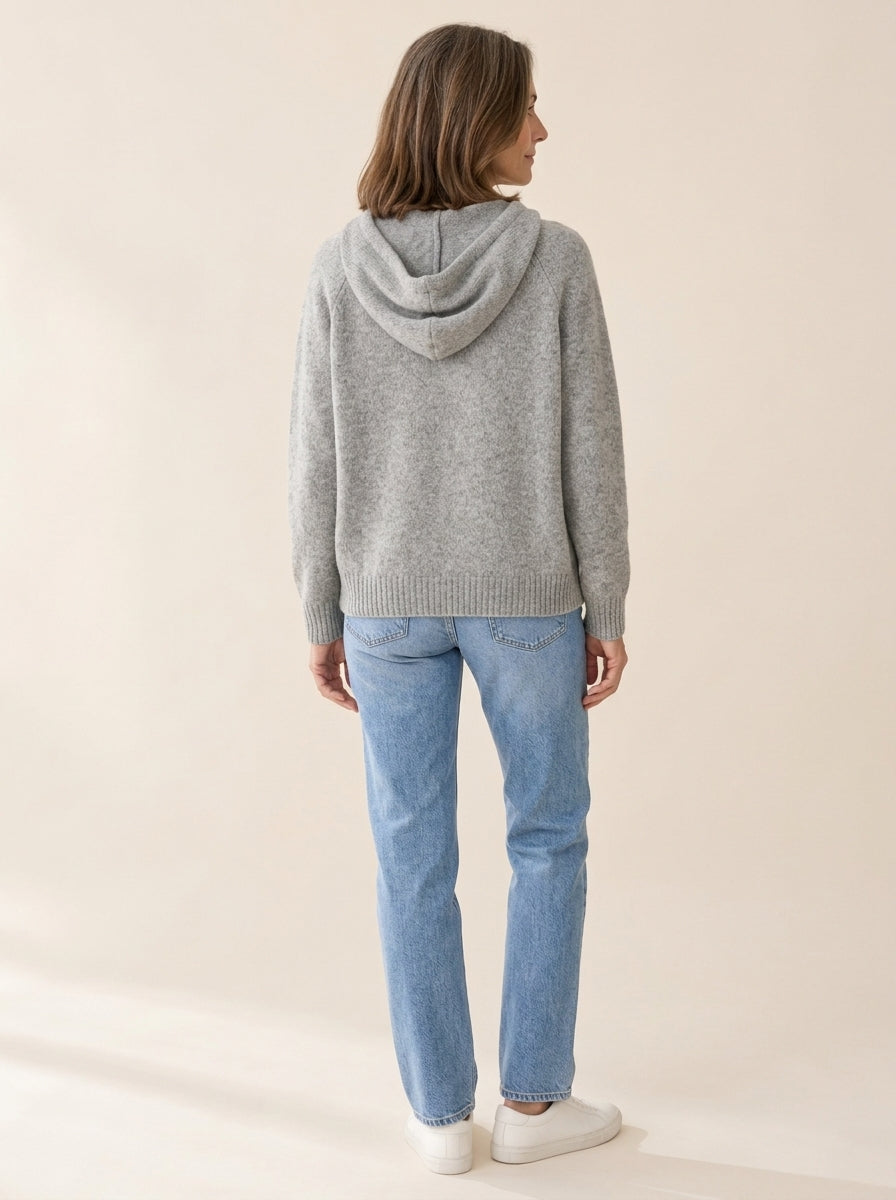 Brenda | Gilet à capuche douillet