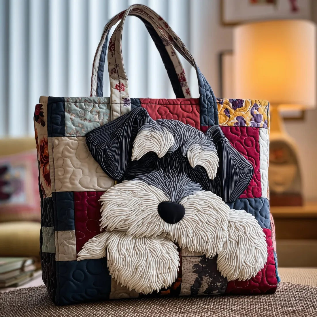 Aurore | Sac artisanal Schnauzer
