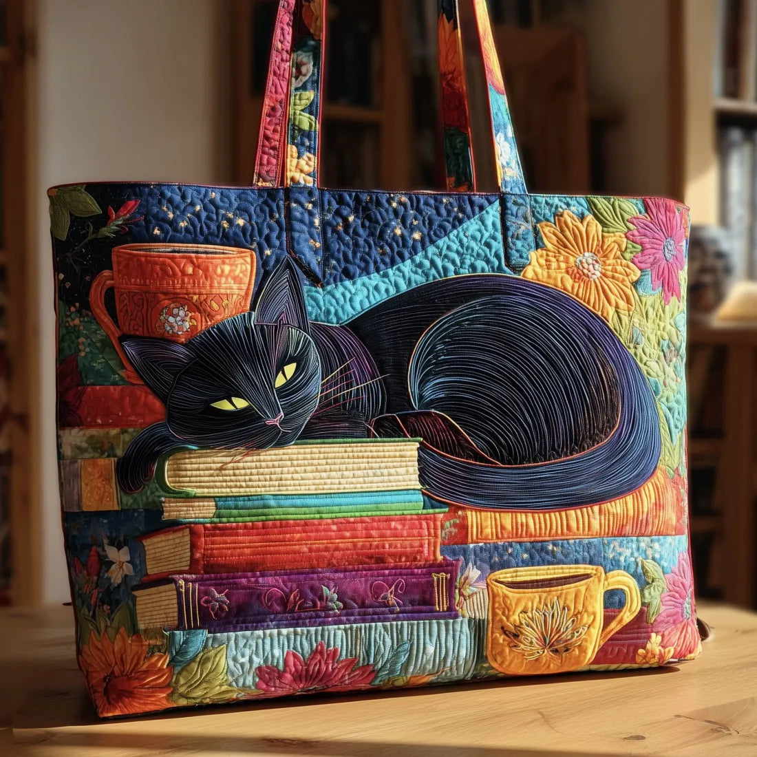Gaëlle | Sac cabas chat noir