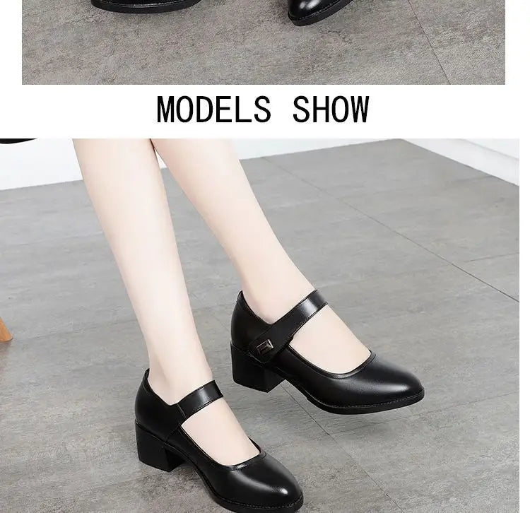Noémie | Chaussures Compensées en Cuir Confort quotidien