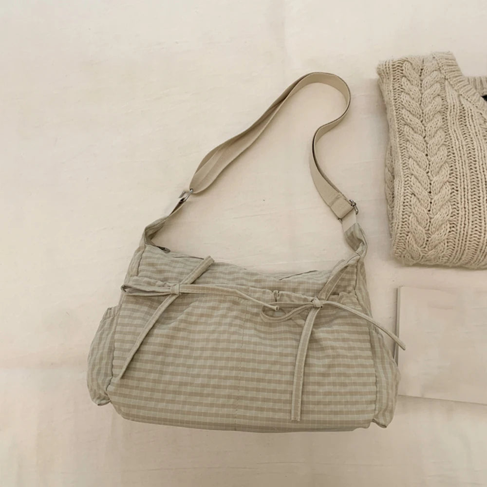 Andréa | Sac à Bandoulière Rétro à Carreaux