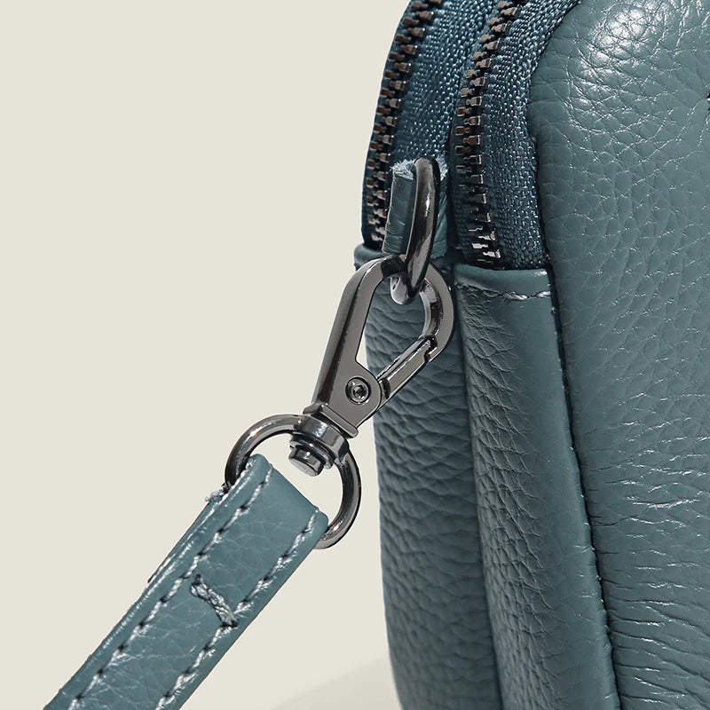 Léonie | Sac Bandoulière en Cuir Format Compact Élégant