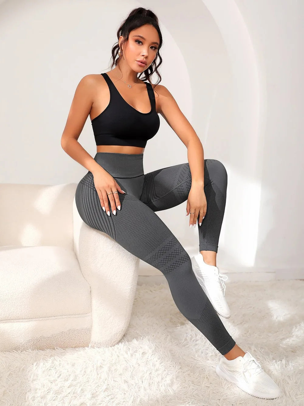 Aliénor | Legging gainant taille haute