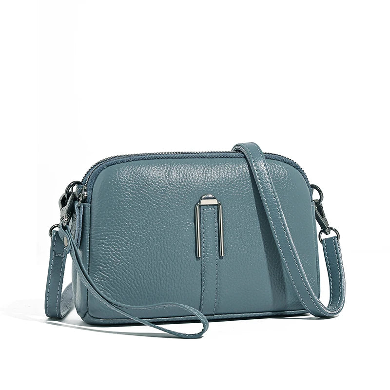 Léonie | Sac Bandoulière en Cuir Format Compact Élégant