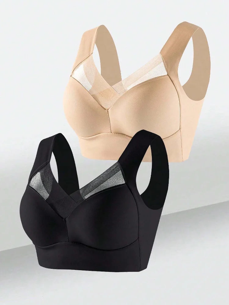 Blandine | Lot de 2 brassières dentelle