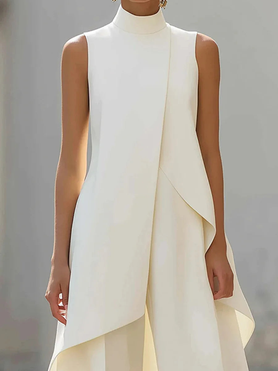 Isabelle | Combinaison Col Haut Ajustée