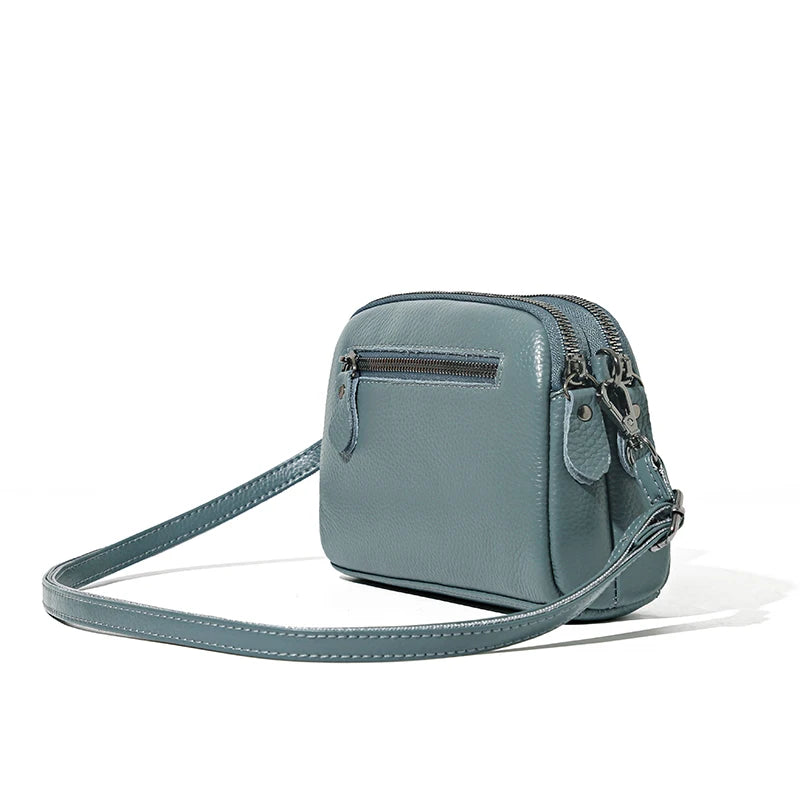 Léonie | Sac Bandoulière en Cuir Format Compact Élégant