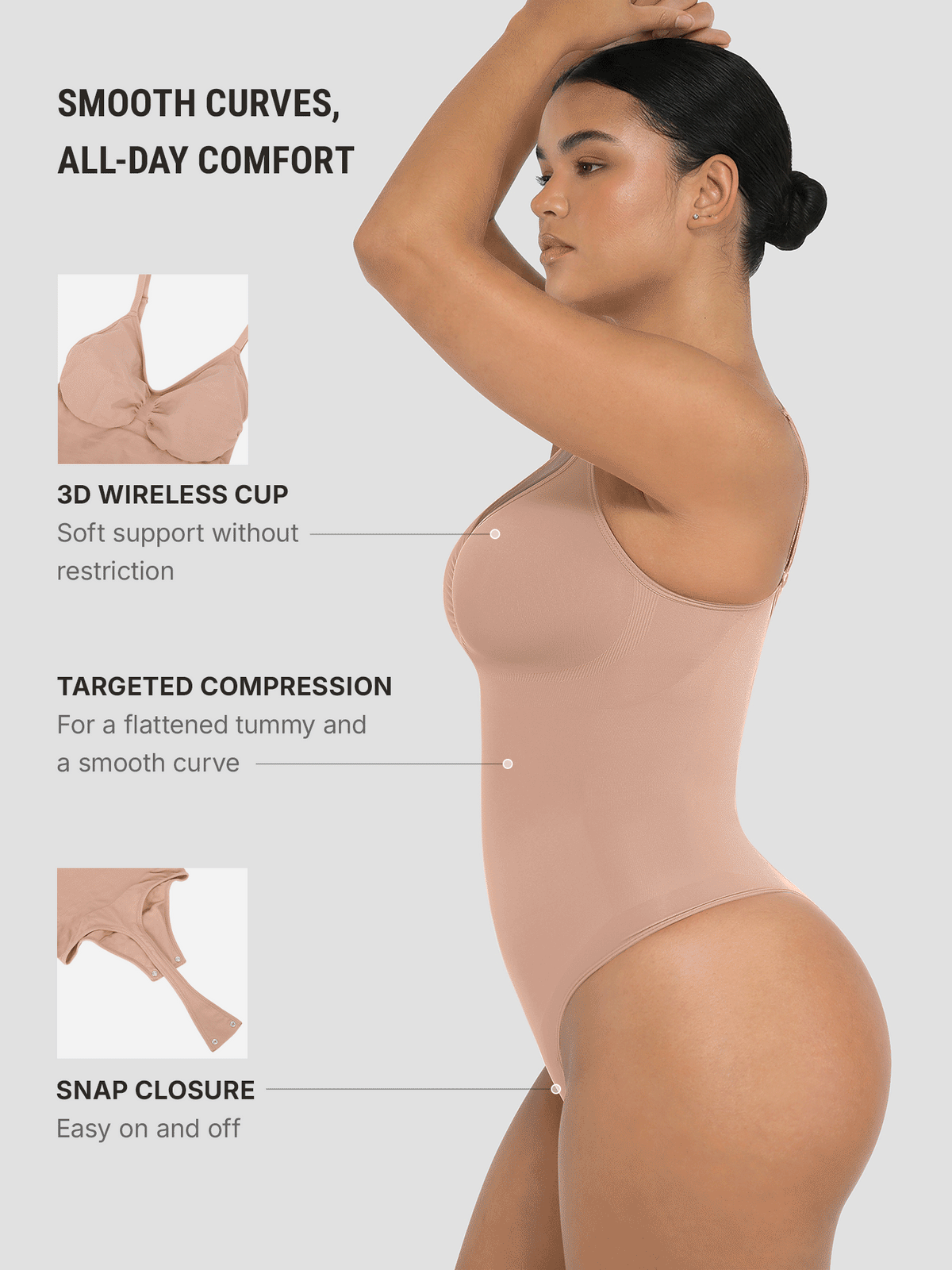 Maëlys | Body sculptant sans coutures
