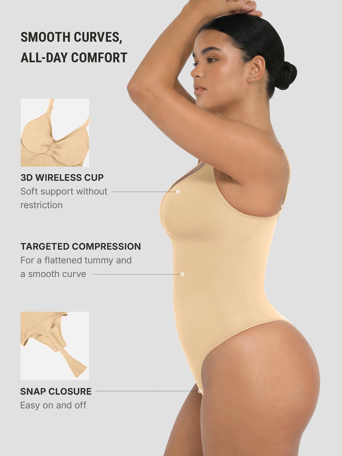 Maëlys | Body sculptant sans coutures
