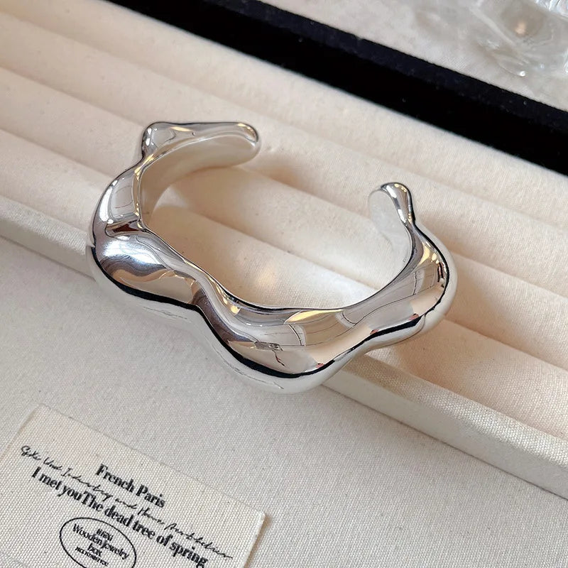 Victoire | Bracelet manchette géométrique