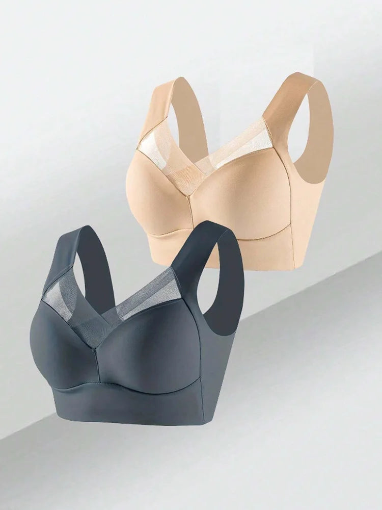 Blandine | Lot de 2 brassières dentelle
