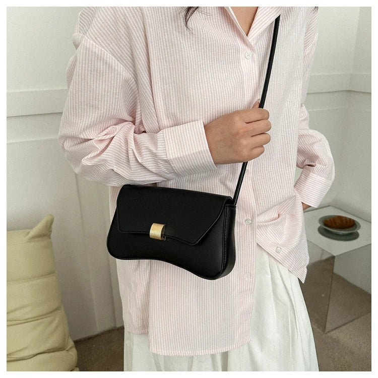 Jeanne | Sac à Main Boucle Métallique Format Pratique
