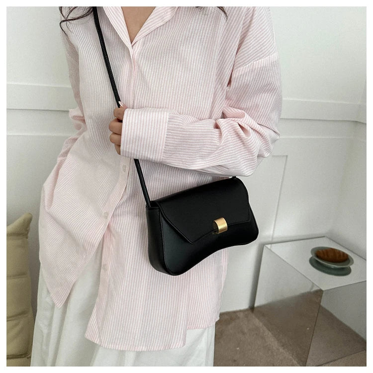 Jeanne | Sac à Main Boucle Métallique Format Pratique