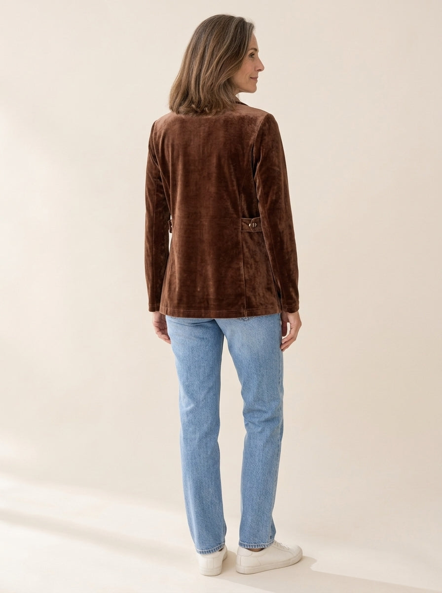 Holliwell | Veste à revers boutonnés