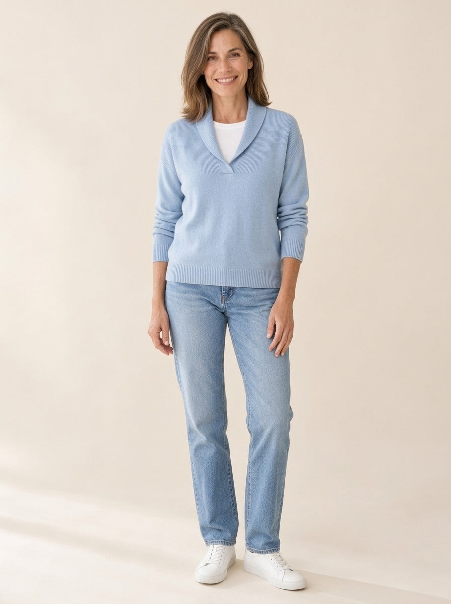 Antonine | Pull col V élégant