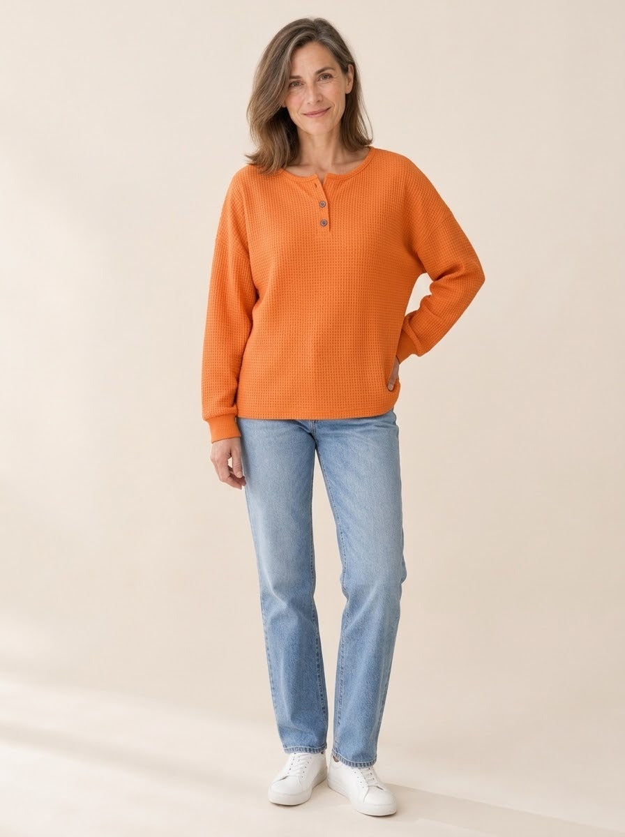 Mirabel | Sweat col tunisien gaufré