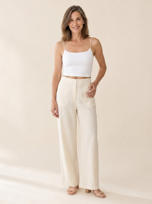 Delphine | Crop Top Dos Nu à Col Halter