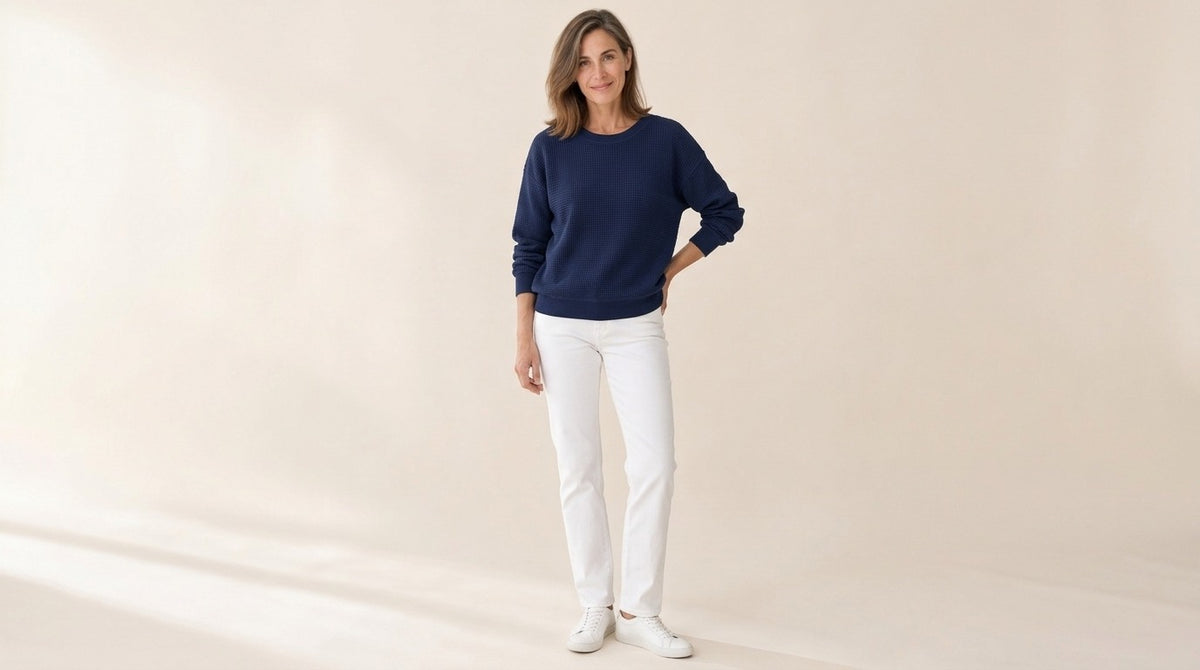 Honorine | Pull maille gaufrée