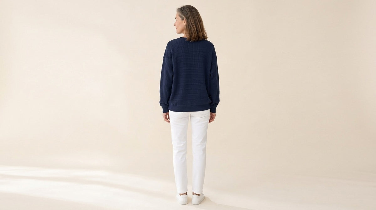 Honorine | Pull maille gaufrée