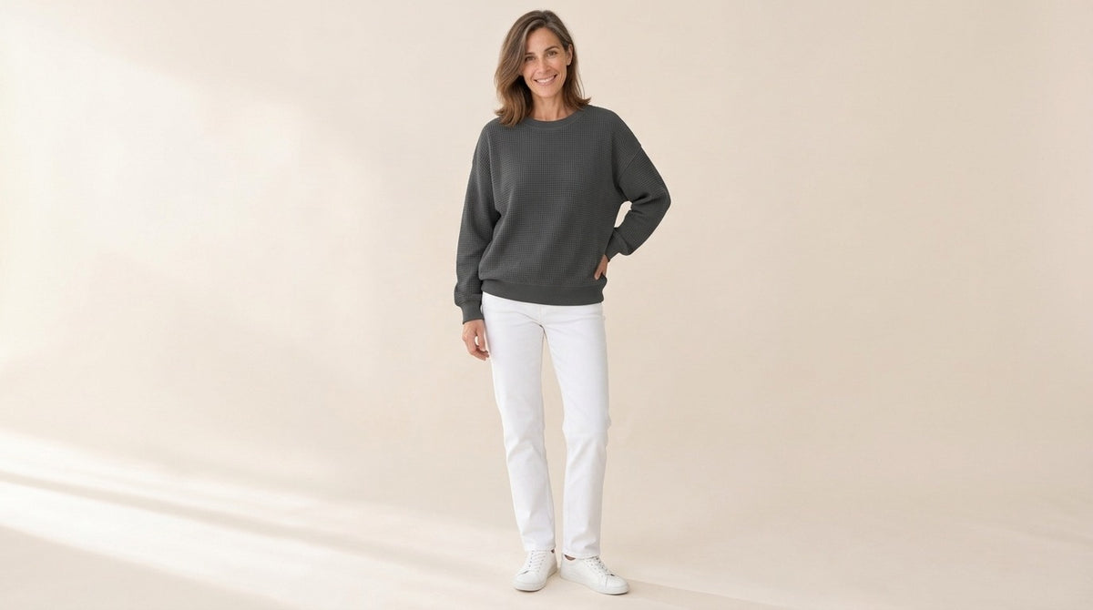 Honorine | Pull maille gaufrée