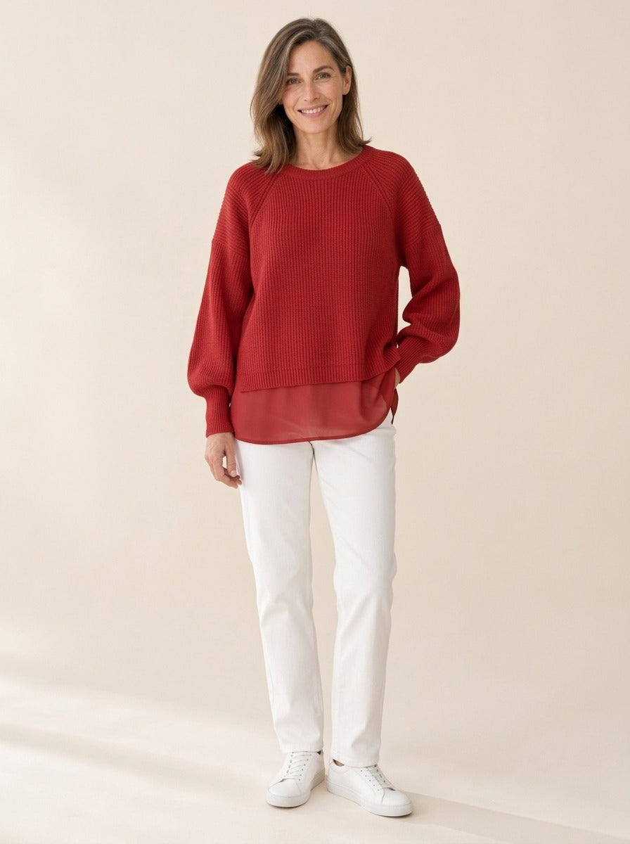 Kestlyn | Pull à effet superposé