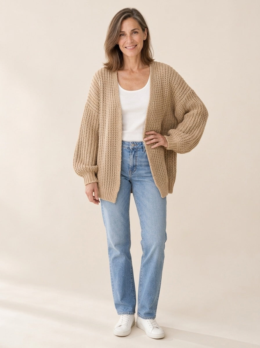 Margaux | Cardigan épais coupe ample