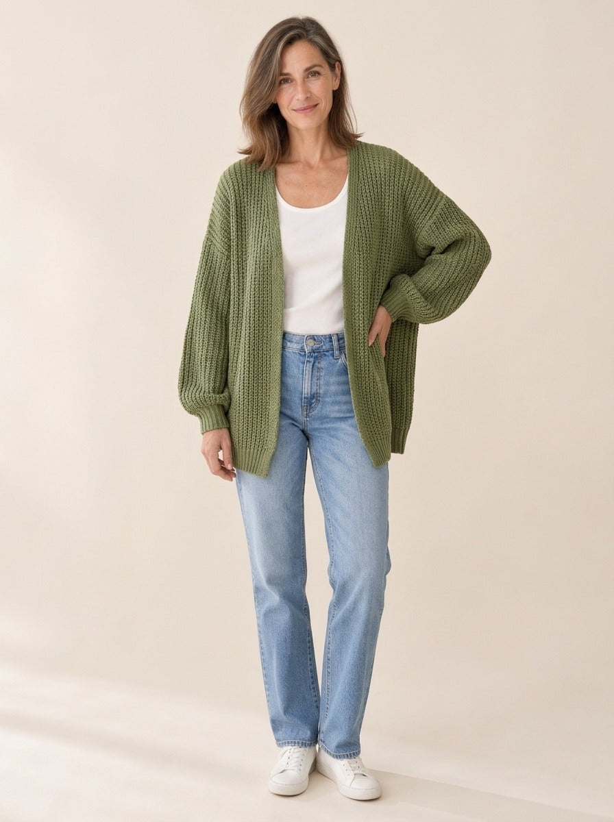 Margaux | Cardigan épais coupe ample