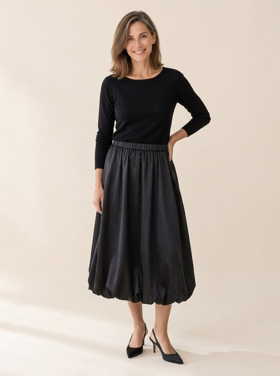 Blandine | Jupe midi bouffante