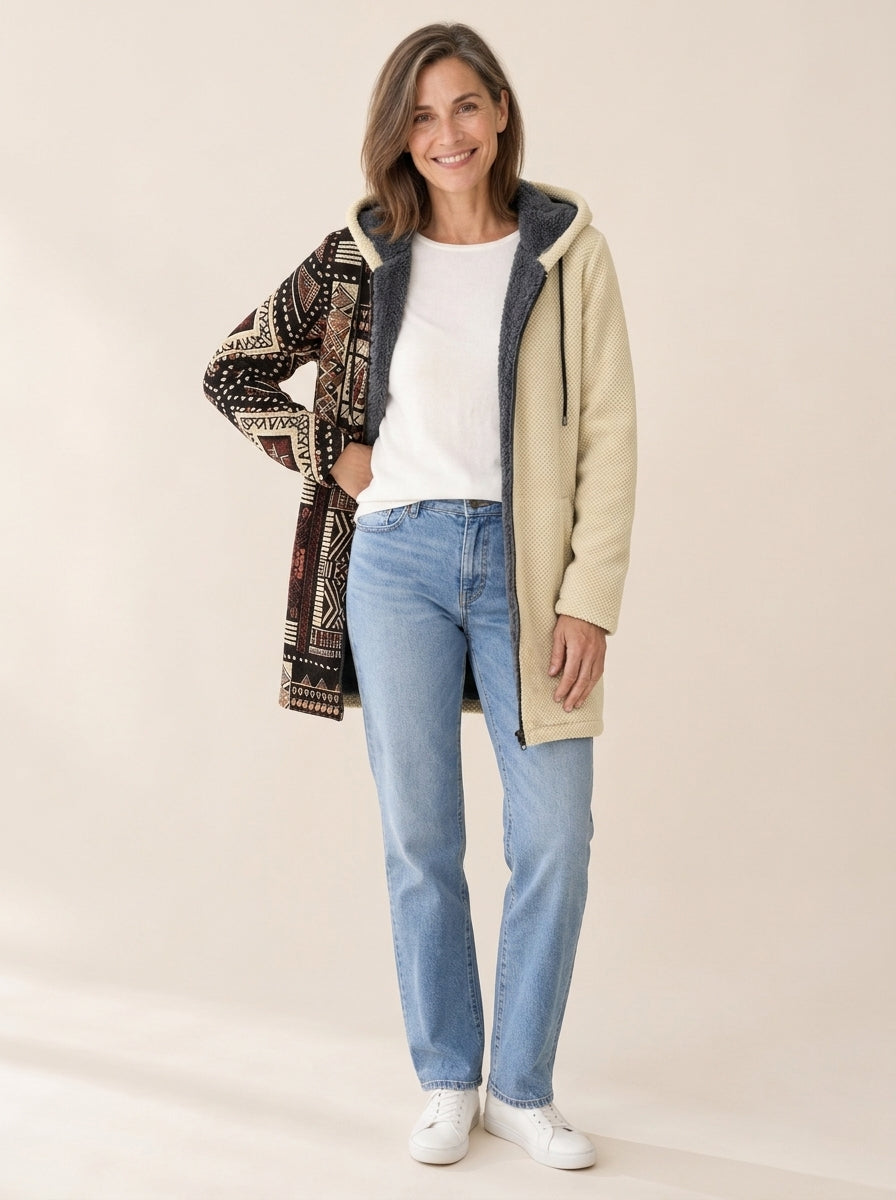 Lucie | Veste tapisserie ethnique