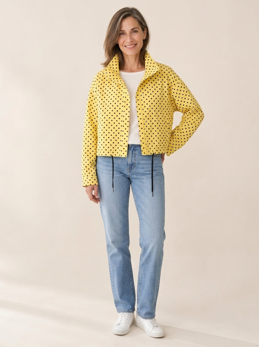 Bérénice | Bomber oversize à pois