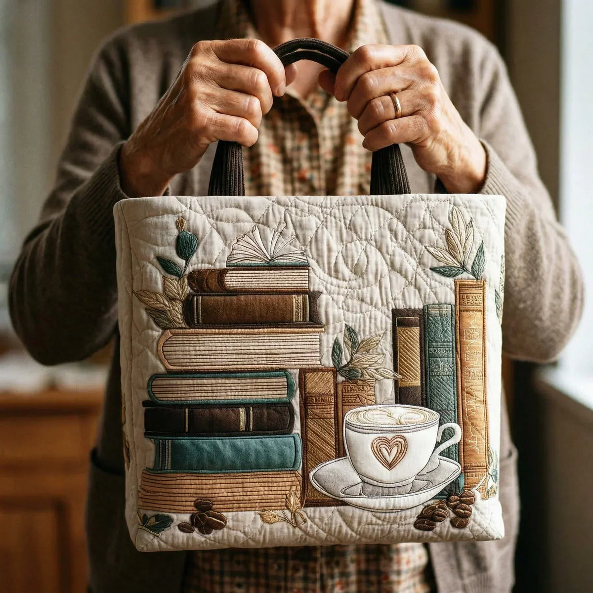 Béatrice | Sac artisanal Chapitre café
