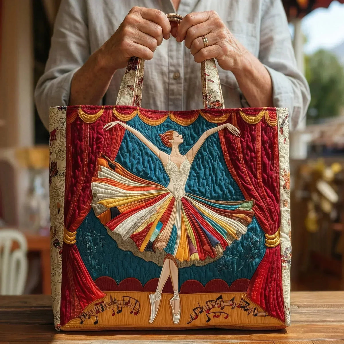 Alix | Sac matelassé Ballerine élégante