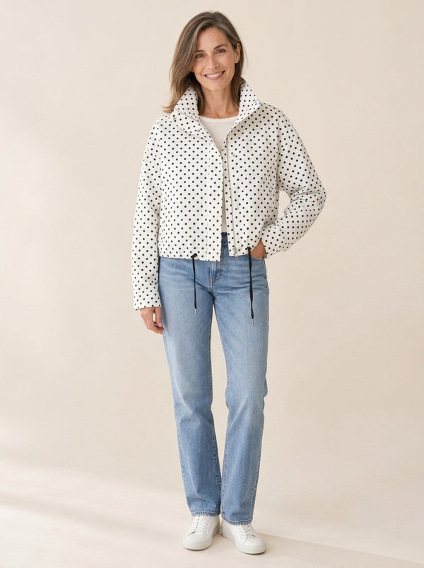 Bérénice | Bomber oversize à pois