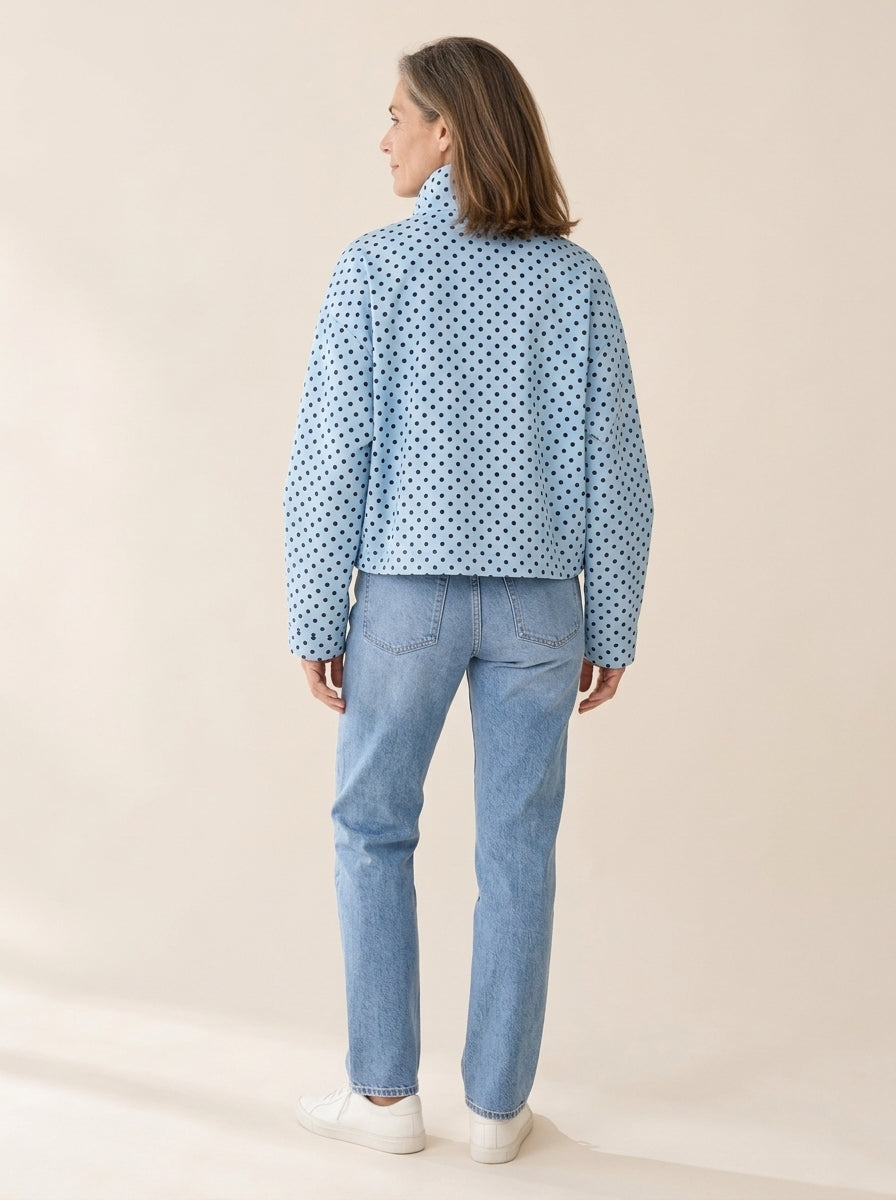Bérénice | Bomber oversize à pois