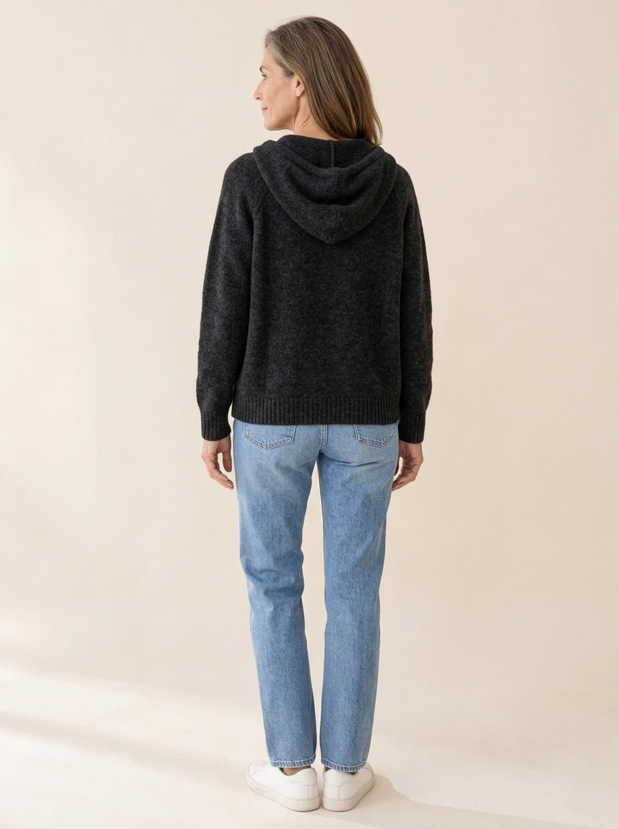 Brenda | Gilet à capuche douillet