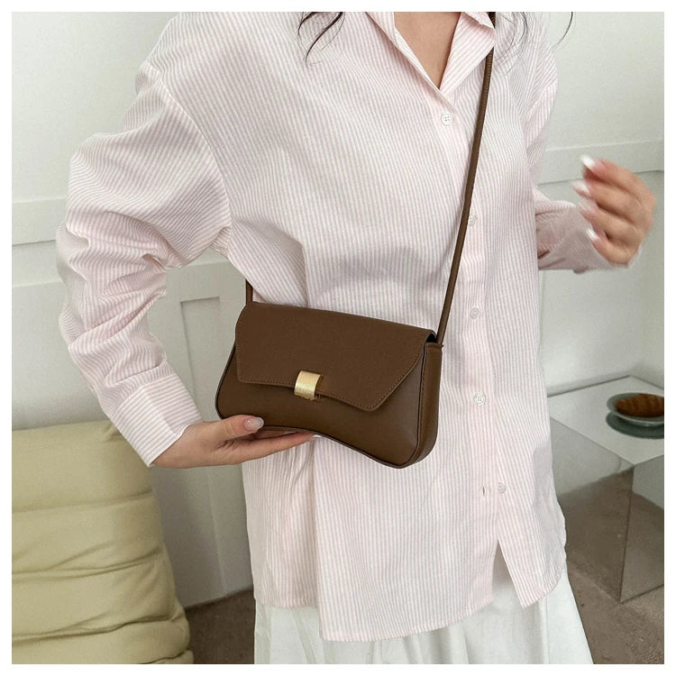 Jeanne | Sac à Main Boucle Métallique Format Pratique