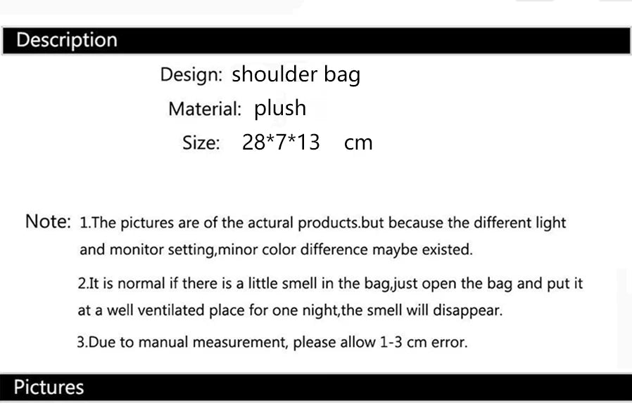 Lilou | Sac Crossbody Fausse Fourrure Poignée Perlée