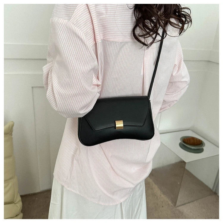 Jeanne | Sac à Main Boucle Métallique Format Pratique