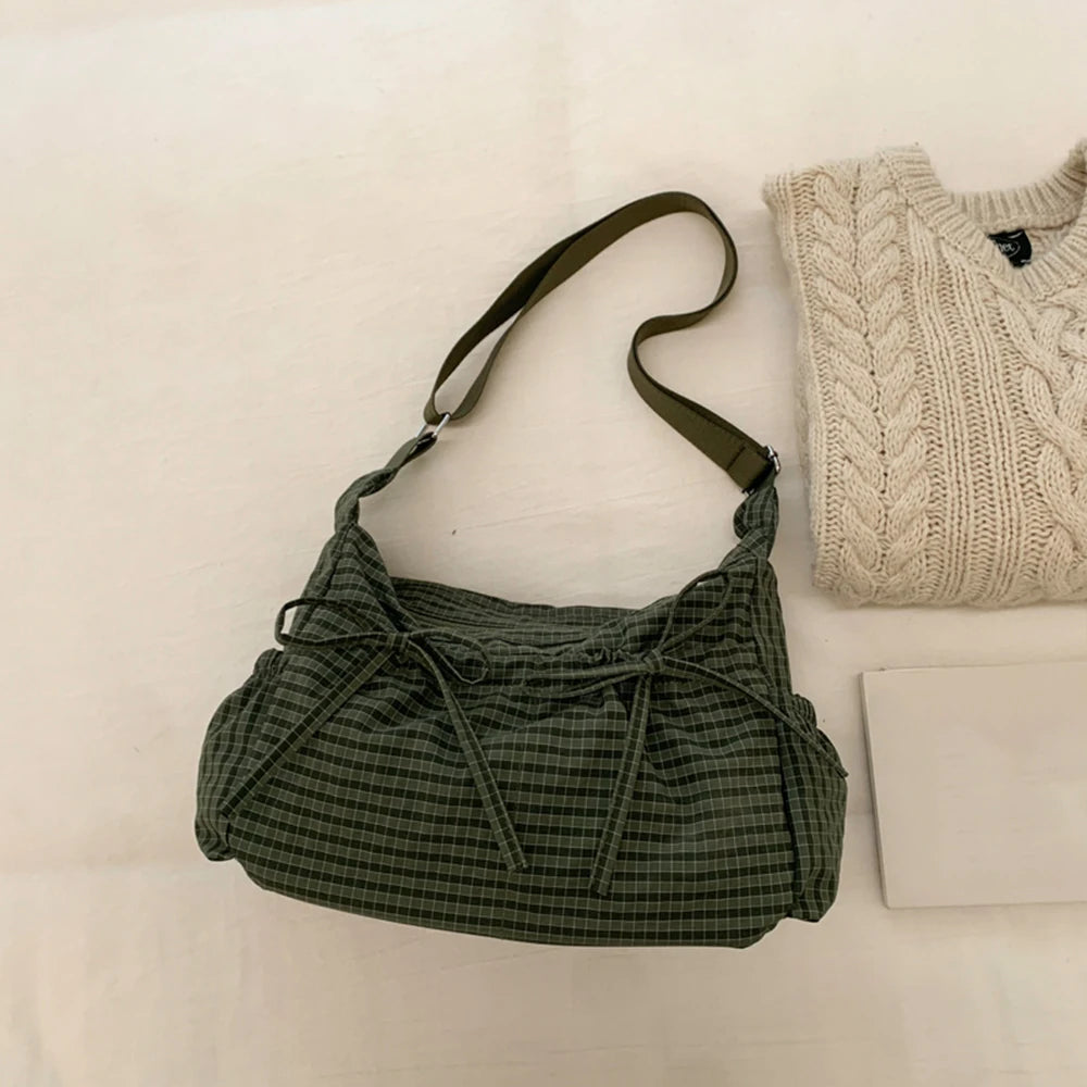 Andréa | Sac à Bandoulière Rétro à Carreaux