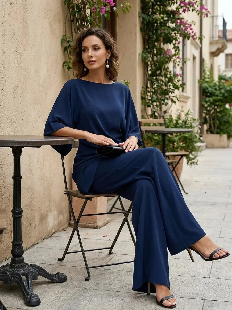 Garance | Robe de Soirée Fluide Coupe Ajustée Élégante