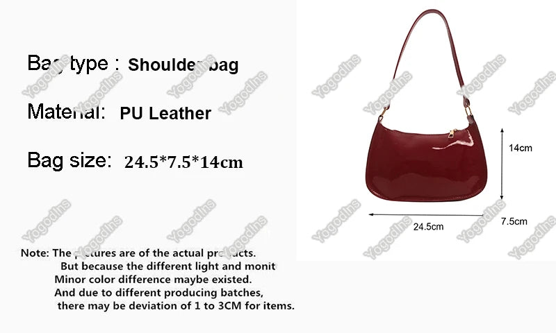 Léna | Sac Rétro en Cuir PU Style Vintage