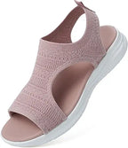Designer Open-toe Knitted Mesh Wedge Sandals 2026Summer New Style Platform Casual Running Outdoor Everyday Women's Roman Sandals