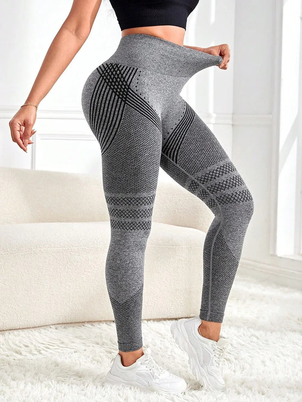 Aliénor | Legging gainant taille haute