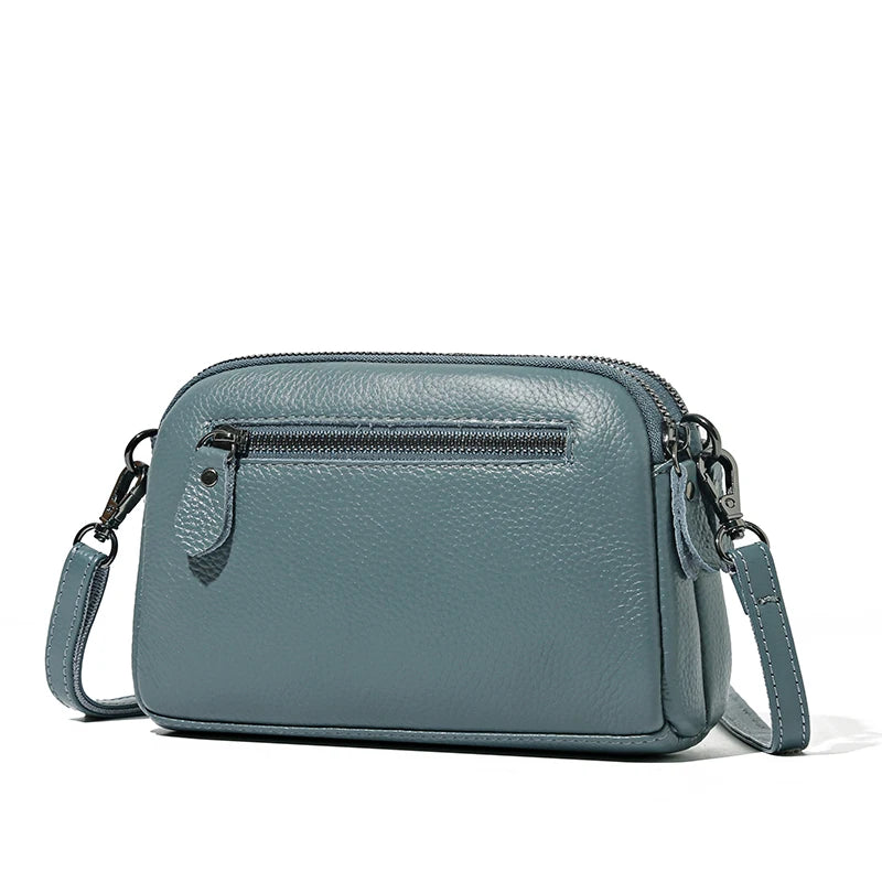 Léonie | Sac Bandoulière en Cuir Format Compact Élégant