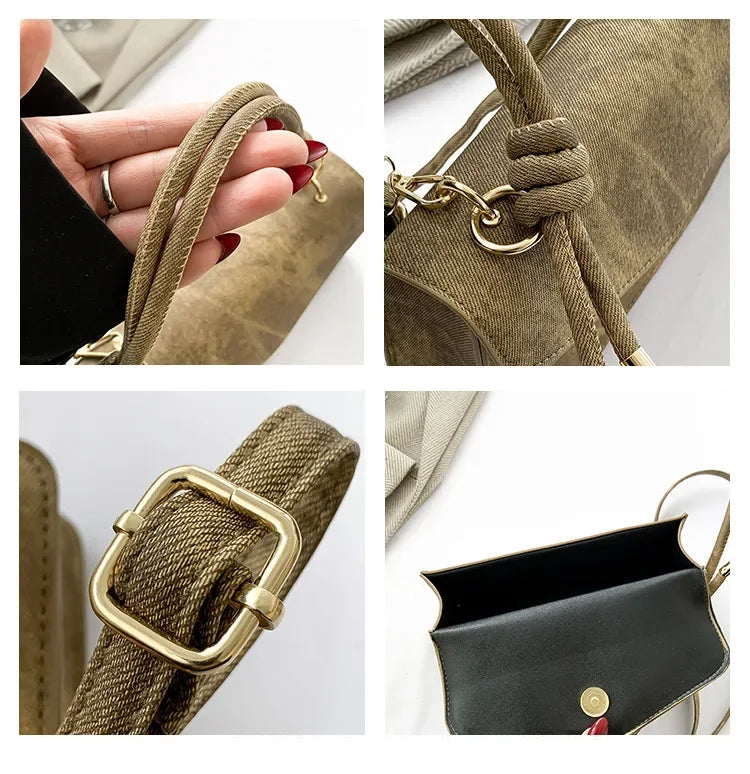 Lise | Petit Sac Carré Crossbody Design Minimaliste