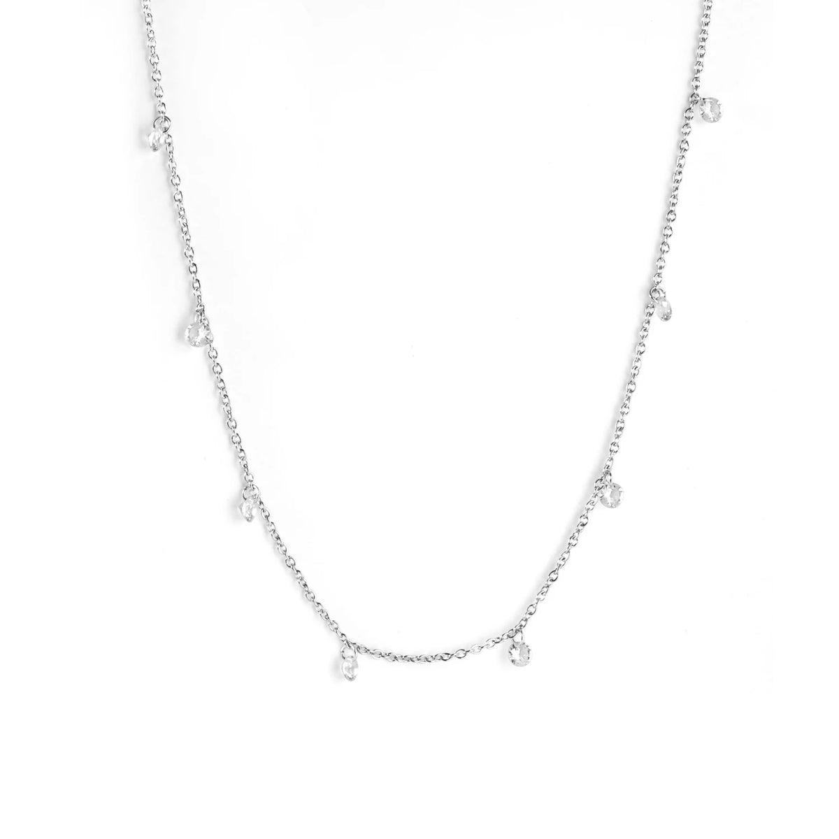Béatrice | Collier Fin en Acier Inoxydable avec Pendentif