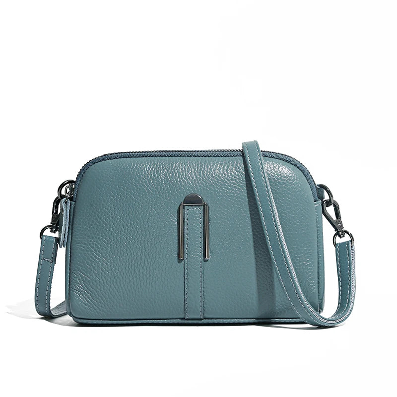 Léonie | Sac Bandoulière en Cuir Format Compact Élégant